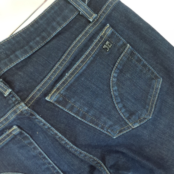 Joe's Cigarette Dark Tessa Frayed Jeans - Size 27 - Picture 7 of 8